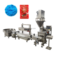 Sacs et canettes 100g 500g 1000g 2000g Machine de remplissage de tarière à vis dosant la poudre de farine de café d'épices fines sèches Machine d'emballage de remplissage et de scellage