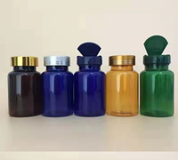 Vente en gros 100ml 120ml 150ml Bouteilles de capsules en PET Bouteilles de médicaments et bouteilles d'emballage de médicaments
