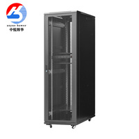 Armoire réseau en acier laminé à froid SPCC 42U, profondeur 800 mm, pour serveur informatique de centre de données sécurisé, rangement facile, stock disponible