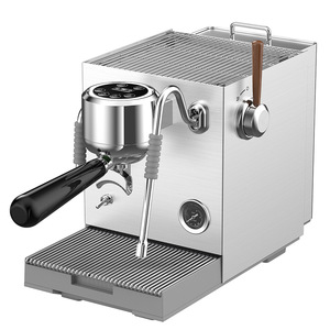 เครื่องชงกาแฟเอสเพรสโซ่กึ่งอัตโนมัติ EM3801 20 บาร์ สำหรับใช้ในบ้าน พร้อมปั๊มคู่และหม้อต้มคู่ พร้อมเครื่องทำฟองนม - Product Image 1