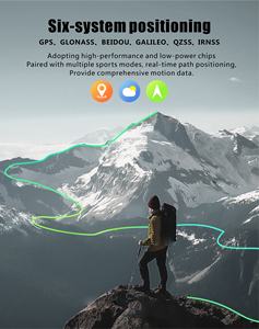 Montre connectée GPS Dodobit DT09 pour hommes, étanche IP68, nouvelle arrivée, design, répondre aux appels, boussole, gel de silice pour l'extérieur - Product Image 6