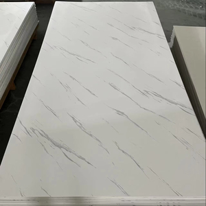 Độ nét cao Đá Cẩm Thạch Kết cấu thiết kế đá nhựa composite đá cẩm thạch tường Bảng điều khiển Hội Đồng Quản trị PVC UV tấm đá cẩm thạch - Product Image 1