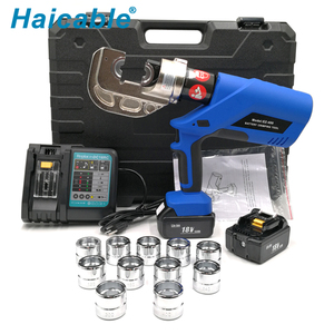 Power Crimper EZ-400 12 <strong>Tons</strong> Battery Hydraulic Cable Lug Crimping <strong>Tool</strong> - Product Image 2