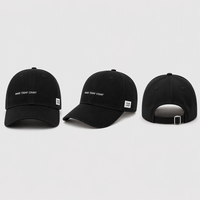 Casquette de baseball incurvée tendance à 6/5 panneaux avec logo personnalisé, en tissu polyester/coton doux sublimé