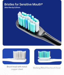 <span class=keywords><strong>Cepillo</strong></span> de <span class=keywords><strong>dientes</strong></span> eléctrico sónico impermeable de batería larga para cuidado de encías orales para <span class=keywords><strong>viaje</strong></span> de negocios - Product Image 4