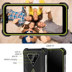 Phonemax 2024 Hot Product Ip68 <strong>Rugged</strong> <strong>Smartphone</strong> NFC Fingerprint 10000mAh 6GB+128GB Android 12 24MP+48MP 6.23 Inch <strong>Rugged</strong> Phone - Product Image 5