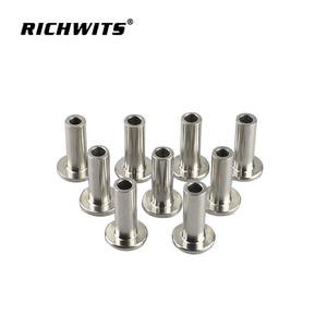 Manchons de protection en acier inoxydable RICHWITS pour câbles, clôtures, cordes, accessoires, manchons de protection pour câbles métalliques, accessoires - Product Image 1