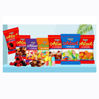 Fruitbonen, Jelly Beans, Gummy Candy, Zoete, Meerkleurige snoepjes met verschillende smaken, op maat gemaakte OEM-flessen verpakt, hardloper