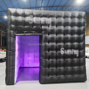 Cabina de Fotos Inflable LED para Fiestas y Eventos, Cabina de Fotos Inflable de 360 Grados con Cámara, Carpa para Discotecas - Product Image 5