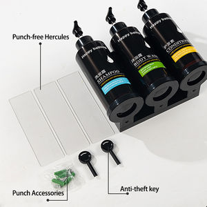 Distributeur de savon liquide mural écologique pour hôtel avec fonction mousse, flacon rechargeable 500 ml*2 - Product Image 2