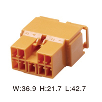 Connecteur automobile en plastique électrique AH7093F-2.8-21 connecteur automatique de faisceau de câbles femelle