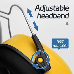 <span class=keywords><strong>Casque</strong></span> anti-<span class=keywords><strong>bruit</strong></span> monté sur <span class=keywords><strong>casque</strong></span>, protège-oreilles attachables, réduction du <span class=keywords><strong>bruit</strong></span>, protection auditive pour <span class=keywords><strong>chantier</strong></span> - Product Image 6