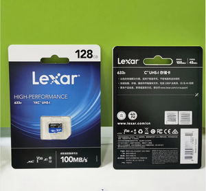 Carte mémoire flash <span class=keywords><strong>Lexar</strong></span> <span class=keywords><strong>633X</strong></span> originale 32 Go 64 Go 128 Go 256 Go Classe 10 U3 pour caméra de tableau de bord et stockage d'appareil photo - Product Image 6