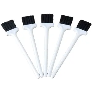 13cm Small slender coffee machine brush, keyboard cleaning brush, plastic brush