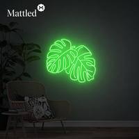 Letrero LED de Neón con Diseño de Palmera, Luz Decorativa Tropical | Lámpara LED de Neón para Decoración de Paredes en Casas de Playa y Fiestas de Verano |   Regalos Personalizados al por Mayor