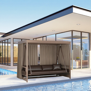 Design di alta qualità appeso altalena <span class=keywords><strong>divano</strong></span> sedia <span class=keywords><strong>amaca</strong></span> in alluminio per giardino Patio Park Villa casa uso esterno - Product Image 1