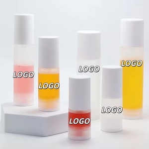 Flacons de soin de la peau à pompe sans air de 15 ml à 100 ml, flacons pulvérisateurs pour bouteilles en plastique transparent, givré, mat avec couvercle mat - Product Image 6