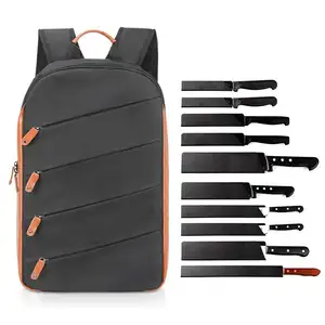 Large Capacity Chef Bag Knife Backpack Chef Knife Backpack Bag for Knives & Kitchen Utensils Tools