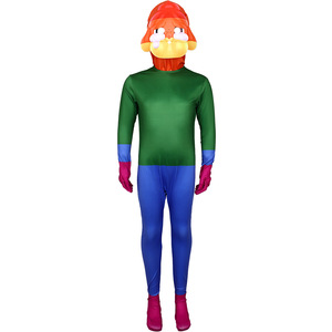 Disfraz de bebé llorón arcoíris, traje de spandex sin costuras para cosplay de anime, juegos de rol, actuaciones de Halloween - Product Image 1