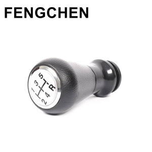 Poignée de levier de vitesse Fengchen 5/6 vitesses en cuir pour Peugeot 206 boîte manuelle - Product Image 1