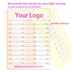 Anrolash Kit de Cils en Grappes Naturels Faits Main Effilés, 300 Pièces, 10-16mm Courbe C, Extensions de Cils Individuels, Kit de Cils Éventail DIY - Product Image 6