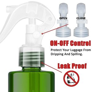 <b>200ml</b> 250ml 500ml Transparent PET Mist Fine <b>Bottle</b> with Black Pump Sprayer Screen Printed Beauty Packaging - Product Image 2
