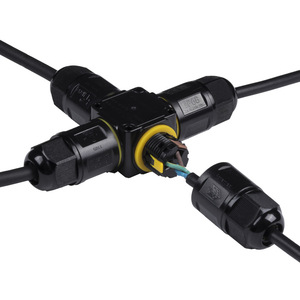 Connecteur étanche à bouton-poussoir M684X M20 DCDC 3P, raccord de câble extérieur IP68, connexion rapide sans vis ligne à ligne - Product Image 3