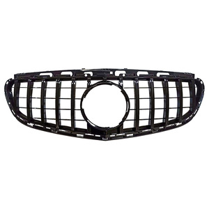 Mercedes-Benz E-Class W212 Grille Black And Silver ABS Plastic Front Bumper 2013-2015 E63 AMG Models - Product Image 2