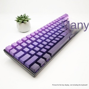 Shine Through PBT Double Shot Custom Keycap Set 133 Touches Gradient Purple <span class=keywords><strong>Cherry</strong></span> Profile Keyboard pour <span class=keywords><strong>Cherry</strong></span> <span class=keywords><strong>Gateron</strong></span> <span class=keywords><strong>MX</strong></span> Switches - Product Image 6