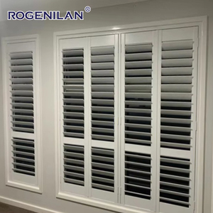 Rosenilan dimensioni personalizzate finestra in alluminio interno piantagione persiana adatto a tutte le finestre - Product Image 1
