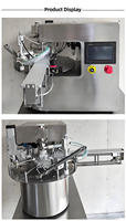 Machine numérique automatique de haute précision pour sachets préformés, pour liquides, pâtes, sauces, boissons, shampoings, huiles, en acier inoxydable 304, 10-30