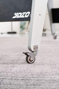 Jeu de table de football universel 4.5ft Baby-foot Table de football intérieur Jouets de sport en bois Vente d'usine avec roues et poignées Party Club - Product Image 5