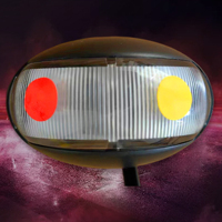 12V 2 LED Warnleuchten Positionsleuchten LKW-Seitenleuchten Markierungsleuchten LKW-Seitenleuchten Modifizierte Universelle Autoleuchten