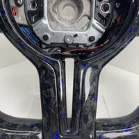 Volant en carbone forgé violet avec écran LED pour F10 F20 F30 F31 F32 F36 M3 F80 M4 F82 M2 F87 X5 E70 E90 E92