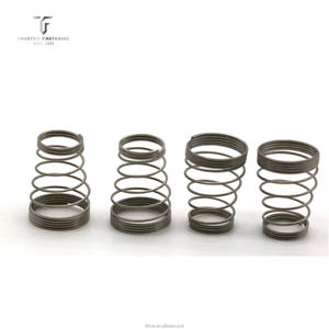 קפיץ דחיסה חרוטי מפלדה מדויקת, סליל בהתאמה אישית, מחודד, שמאלי/ימני, שסתומי אל-חוזר לסוללות מטבע, תעשייתי - Product Image 2