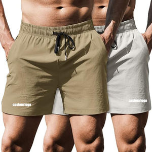 Shorts de sport d'été pour hommes personnalisés, shorts de plage, motif décontracté, fitness, gym, sport, double couche, doublure de compression 2 en 1 - Product Image 4