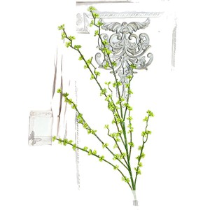 Fleurs artificielles en soie HZY-Love Beans HZY-Love Fruits pour décoration de mariage et de maison, moulage par injection - Product Image 5