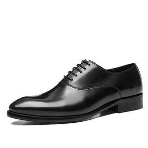 Chaussures habillées en cuir pour hommes, style business, à bout pointu, chaussures Oxford décontractées pour le bureau - Product Image 5