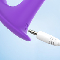 Dispositif de masturbation invisible portable pour femmes adultes avec télécommande sans fil, stimulation à double choc à 10 vitesses