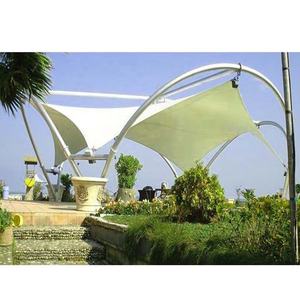 Structure de membrane tendue en PVC/PVDF personnalisée pour tente extérieure et protection solaire paysagère - Product Image 5