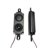 10045 100mm * 45Mm 4ohm 5W binaural double unité magnétique interne à l'intérieur de l'unité de haut-parleur de gamme complète basse à double diaphragme