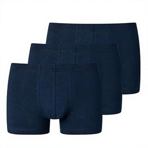 <span class=keywords><strong>Schiesser</strong></span> Lot de 3 boxers pour homme, taille douce, coton biologique 95/5, coupe classique, lavage en machine, bleu foncé, 3XL - Product Image 4