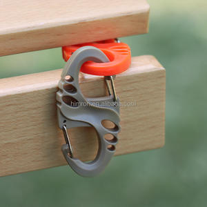 Personnalisé Auto Verrouillé Extérieur Crochet Boucle En Plastique S Mousqueton Paracord Clips Crochet pour Survie <span class=keywords><strong>Bracelet</strong></span> Porte-clés - Product Image 5