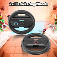 Kit de volants pour manettes Switch 2, poignées de jeu de course, kit de détection de mouvement, lot de 2 en ABS