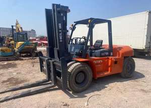 Chariot élévateur diesel d'occasion Heli TCM 10 tonnes avec siège conducteur, bon état, à vendre - Product Image 6