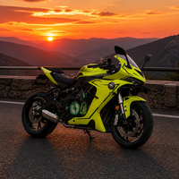 QJmotor Sai 600 d'occasion |   600cc Quatre temps |   Moto Super Sportive de 65 Kilowatts à Essence Vitesse Maximale >80 km/h