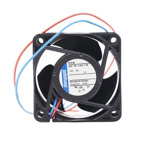 Ventilador Axial de Refrigeración para Gabinete ebmpapst 614JH 6032 60x60x32mm 24V DC 70m3/h 11700rpm 7.7W, Pequeño, de Alta Velocidad y Silencioso - Product Image 1