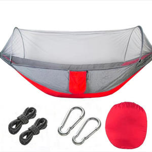 Automatique Anti-renversement Nylon Hamac Parachute Tissu Installation Facile Extérieur Balançoire Suspendue Chaise Sangle Moustiquaire Protecteur - Product Image 5