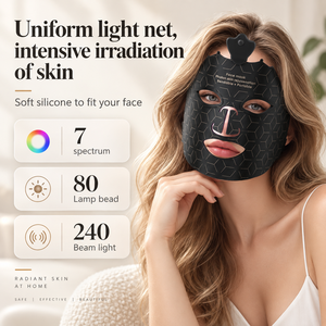 Máscara Facial de Silicona en Oferta, 7 Colores, Flexible, Tratamiento para el Acné, Exfoliante Facial, Rejuvenecimiento, Eliminador de Arrugas, Uso Inalámbrico - Product Image 2