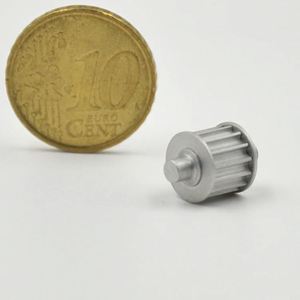 รอกสายพานไทม์มิ่งอะลูมิเนียม INTECH EBM 14-GT2-06 14 ฟัน OEM รูเจาะแบบกำหนดเองสำหรับระบบขับเคลื่อนแบบซิงโครนัส - Product Image 1